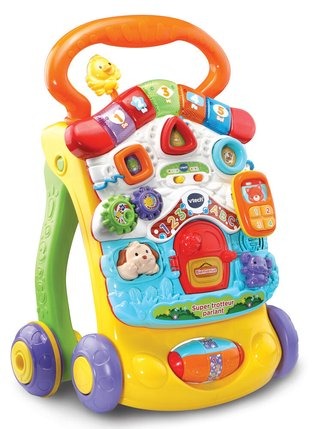 Vtech Baby Super Trotteur Parlant 2 en 1 Orange