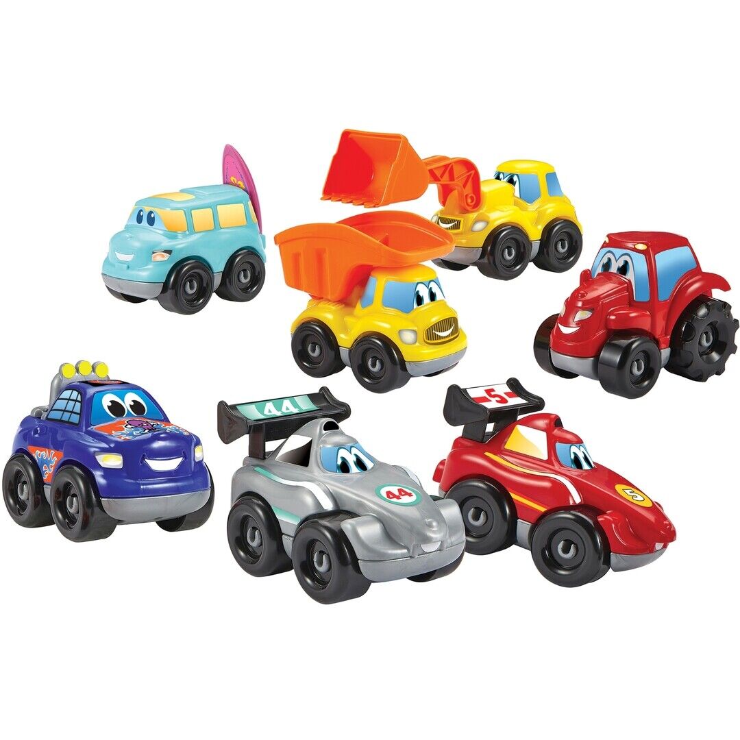 Set Of 7 Fast Car Vehicles