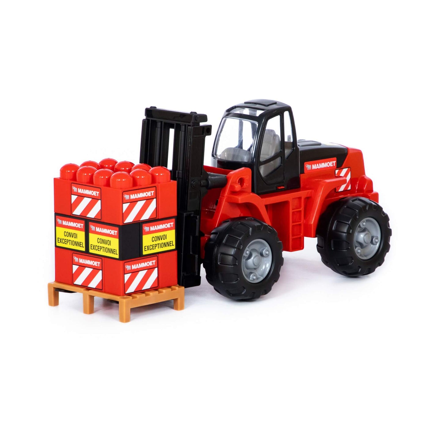 Mammoet Fork Lift + Construction Set Supermix-15 On Pallet