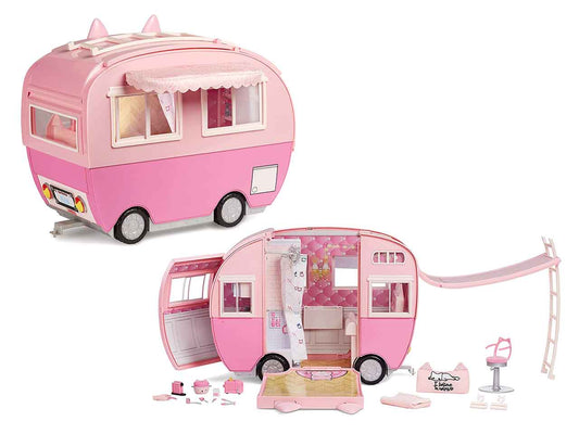 Na Na Na Surprise Kitty-Cat Camper Playset