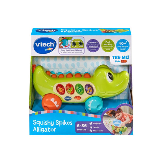 Vtech Squishy Spikes Alligator Crocodile