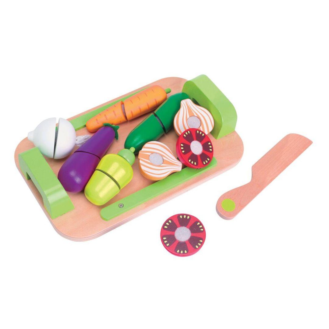 Wooden Vegetable Crate Set