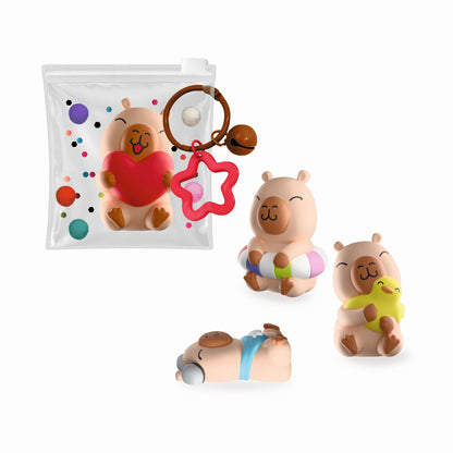Trendhaus Capybara Mini-Squishy Keychain