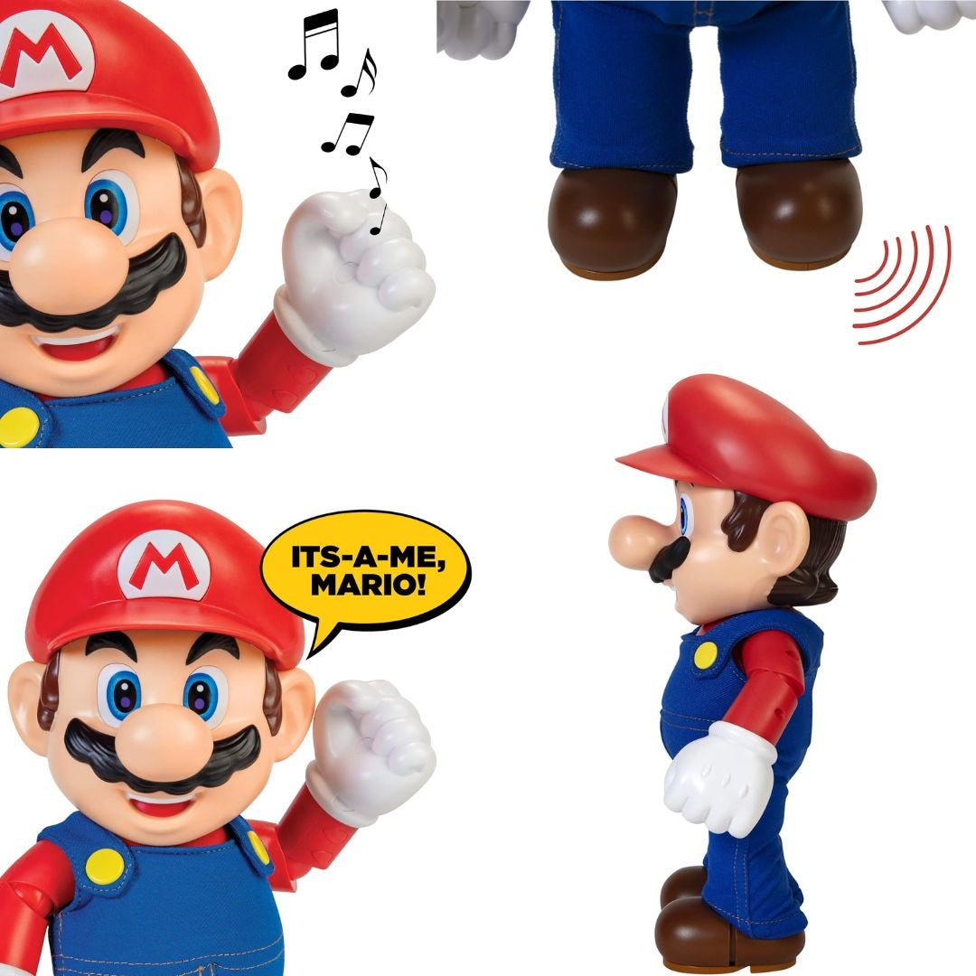 Super Mario Figure interactive Plushie