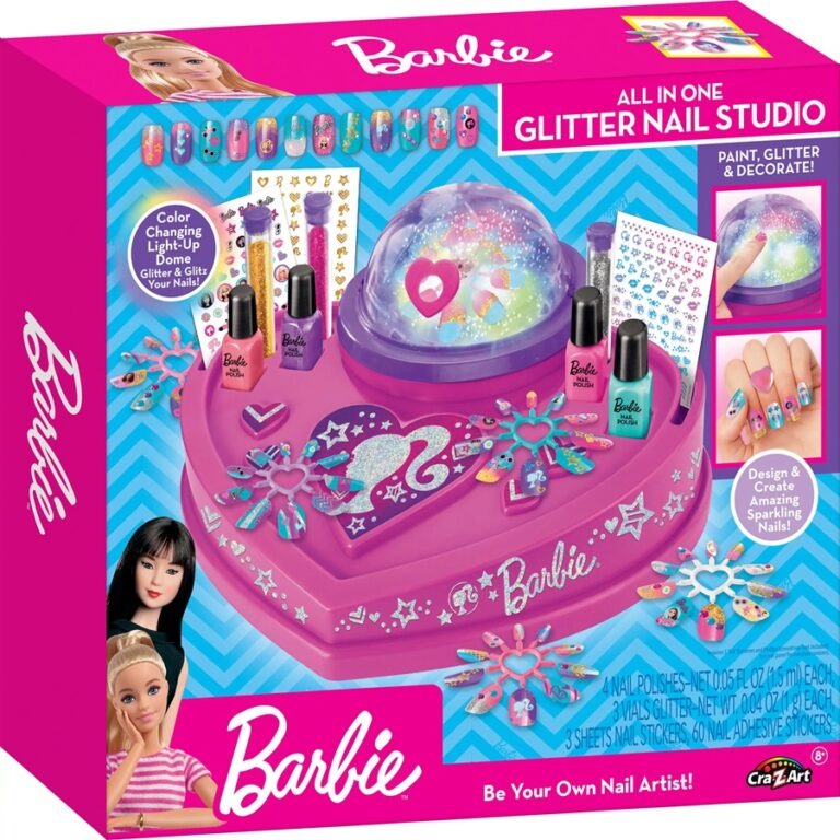 Barbie Glitter & Shine Nail Studio