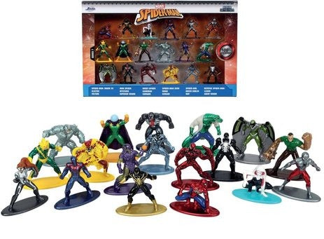 Coffret de 18 Figurines Spiderman