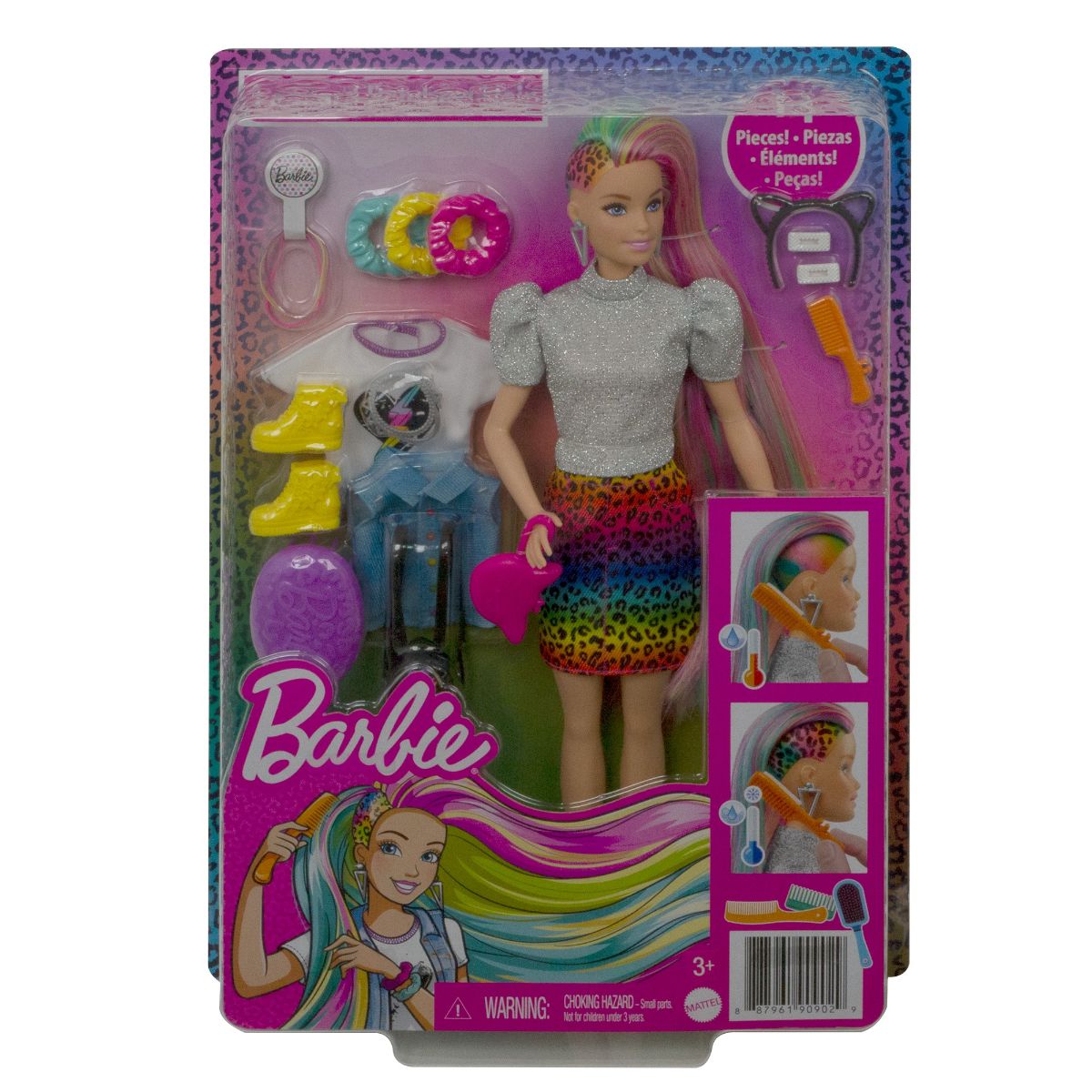 Barbie Rainbow Hair Doll