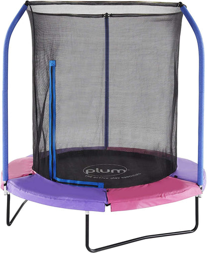 Trampoline & Enclosure In 3 Poles