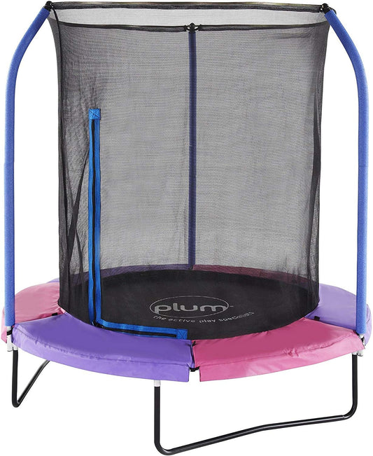 Trampoline & Enclosure In 3 Poles