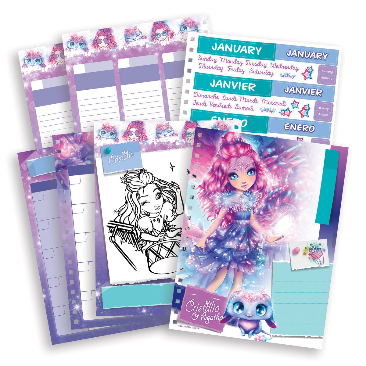 Nebulous Stars Agenda -Cristalia & Agatha