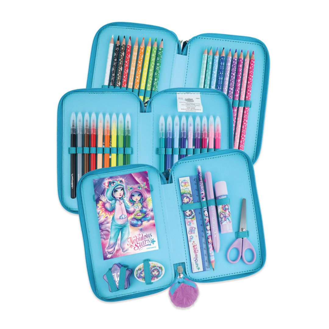 Nebulous Stars 3-Tier Pencil Case Isadora & Nenuphia