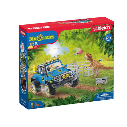 Schleich Dinosaurs Jeep Set