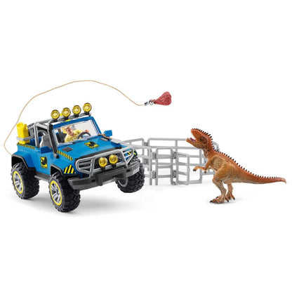 Schleich Dinosaurs Jeep Set