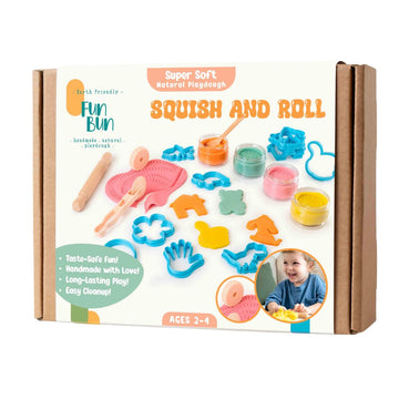 Funbun Squish & Roll Playdough Kit