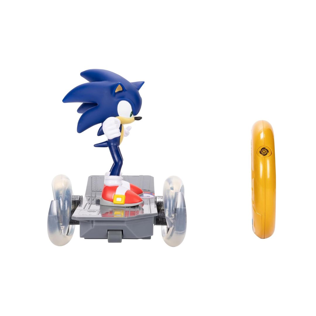 Sonic The Hedgehog Speed RC Skateboard Vehicle with Gold Ring