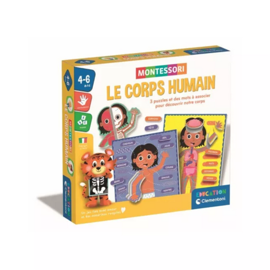 Clementoni Montessori Le Corps Humain