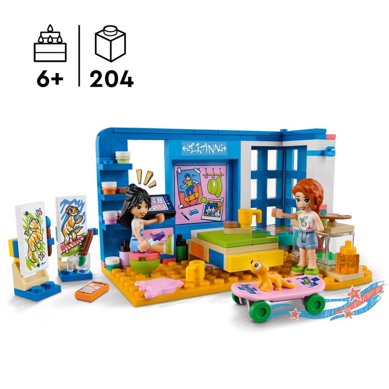 Friends, Lianns Room, 204 pcs