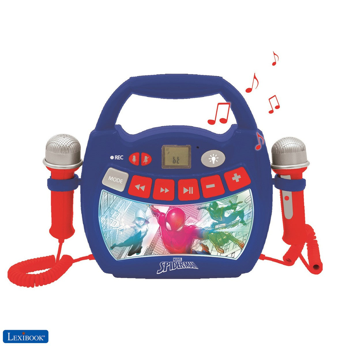 Spiderman Light Bluetooth Speaker With Mics
