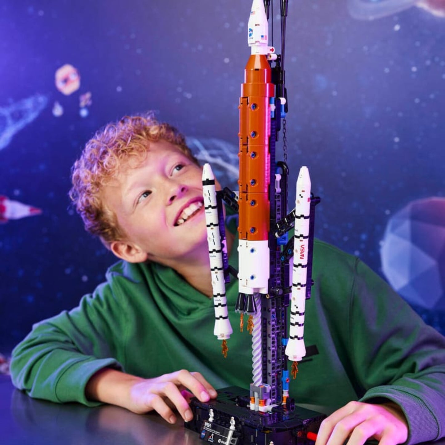 Lego Techinc Nasa Artemis Space Launch System Rocket - 632 Pcs