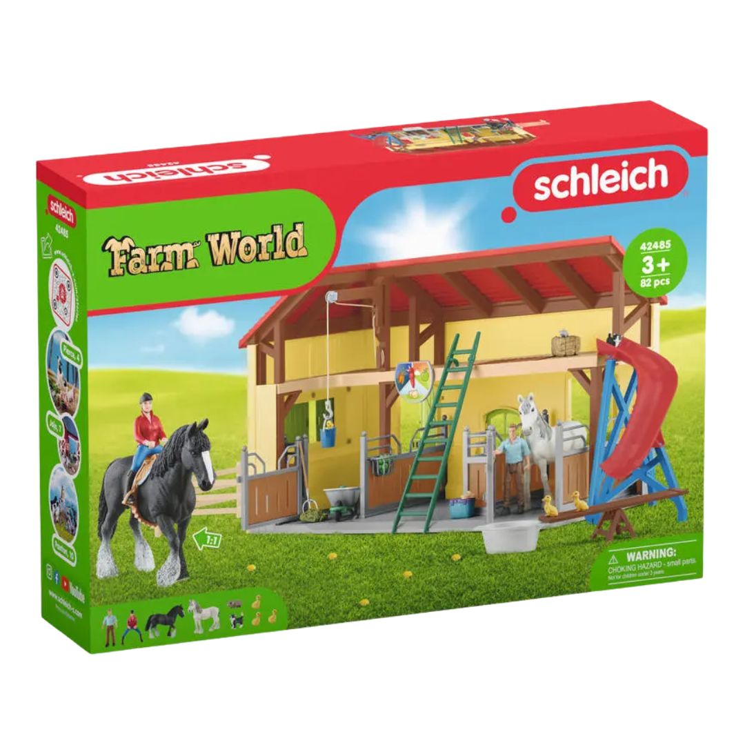 Schleich Farm World Toy Barn Gift Set