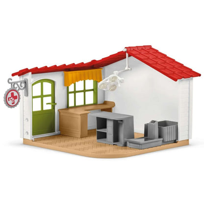 Schleich Farm World Veterinary Clinic Playset