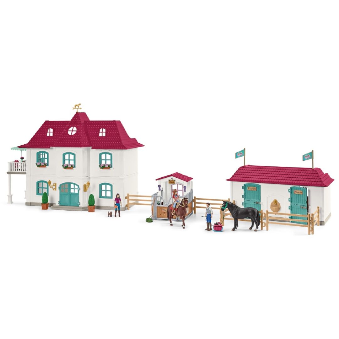 Schleich Horse Club - Lakeside Horse Club playset