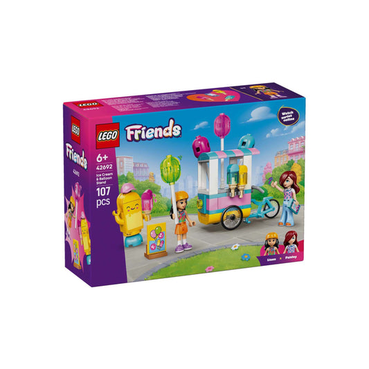 Lego Friends Ice Cream And Balloon Stand - 107 Pcs
