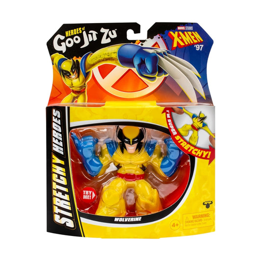 Heroes of Goo Jit Zu Stretchy Heroes X-men Wolverine