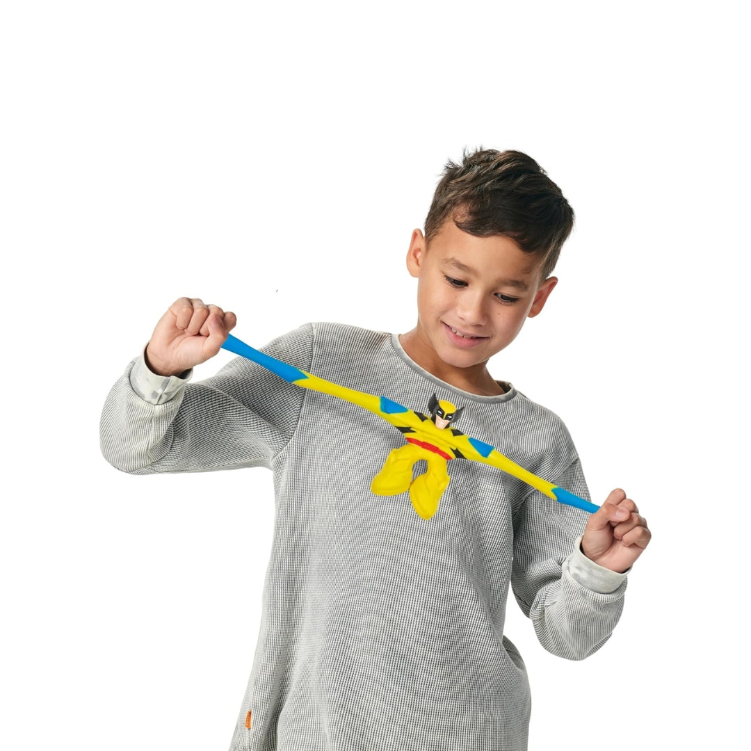 Heroes of Goo Jit Zu Stretchy Heroes X-men Wolverine