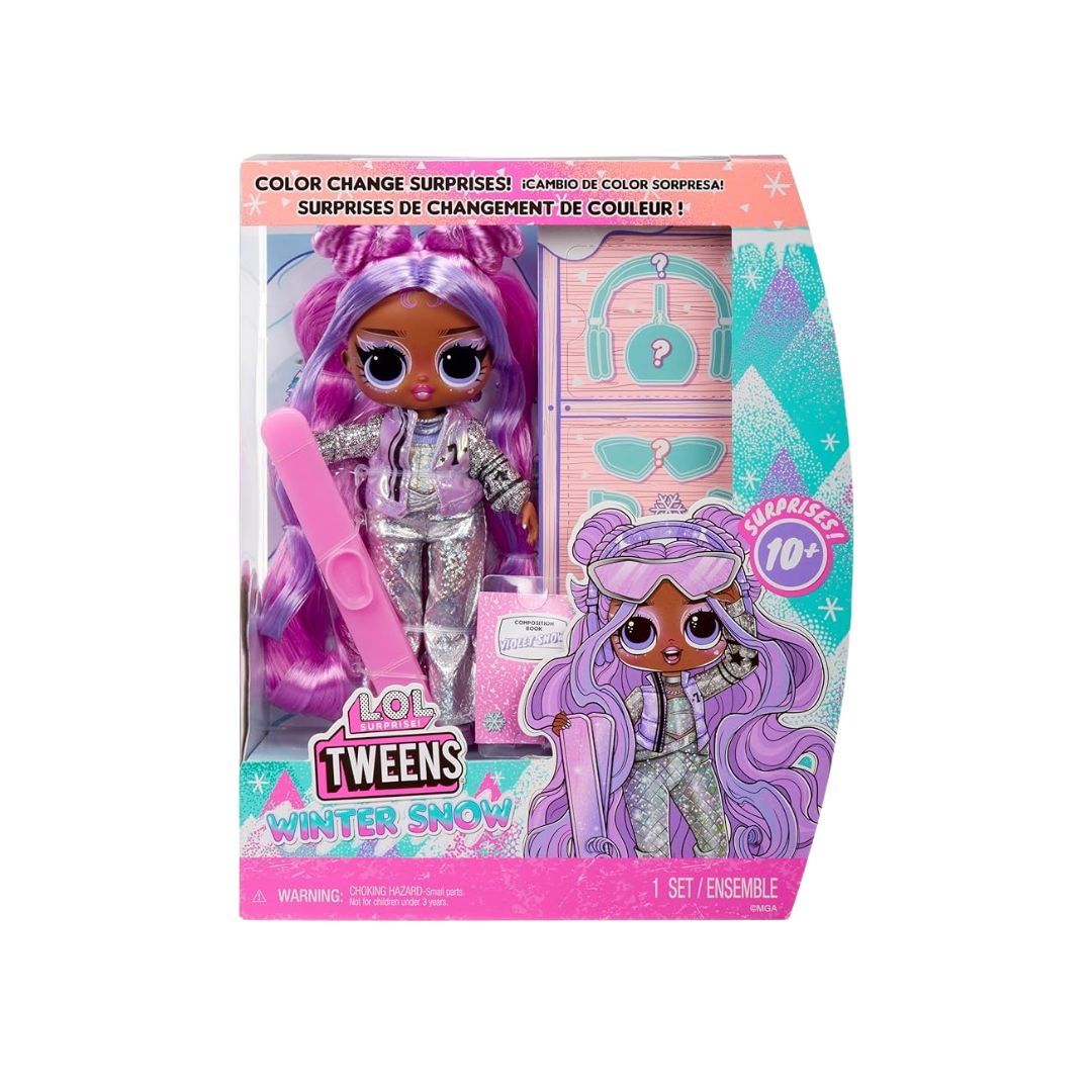 MGA L.O.L. Surprise! Tweens Winter Snow Doll Snow Purple