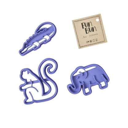 Funbun Wild Animals Cutters Set 2