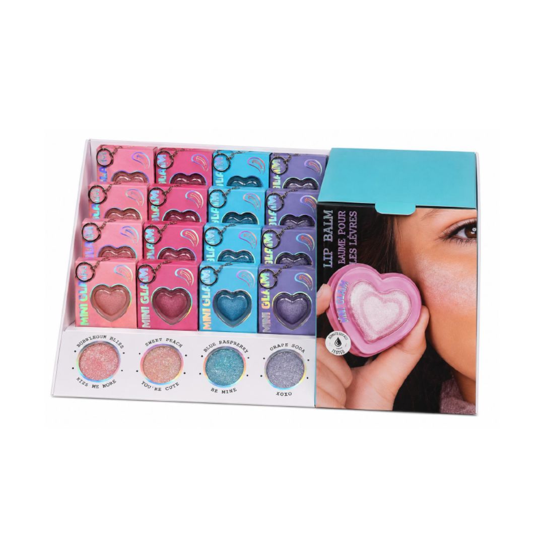 MGA  Mini Glam Heart Glitter Balm Assorted