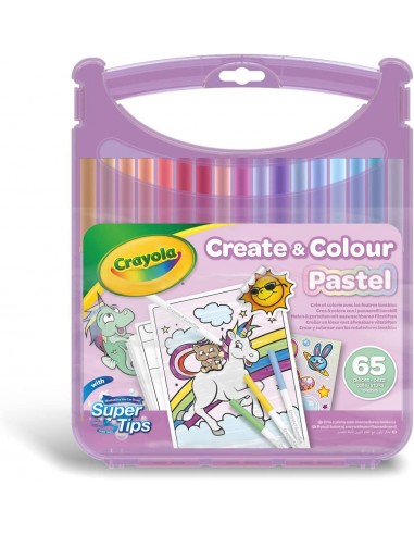 Briefcase Create And Color With Washable Pastel Markers