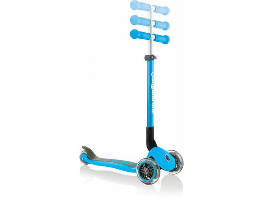 Primo Foldable 3-Wheel Scooter Fantasy Lights Sky Blue