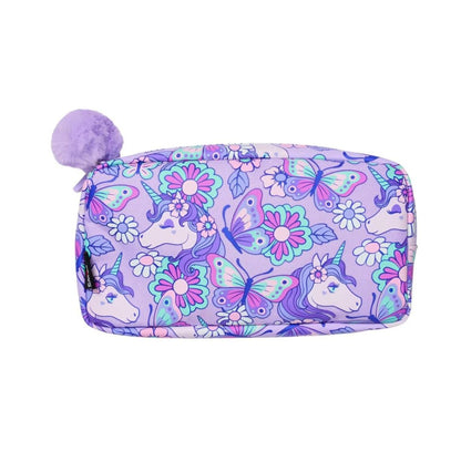 Smiggle Floral Unicorn Pencil Case