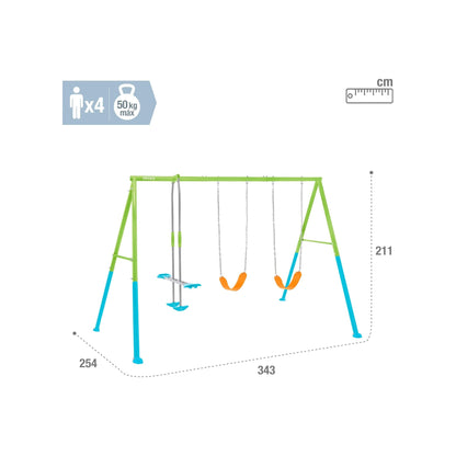 Intex Garden Swing with Two Seats and Swing