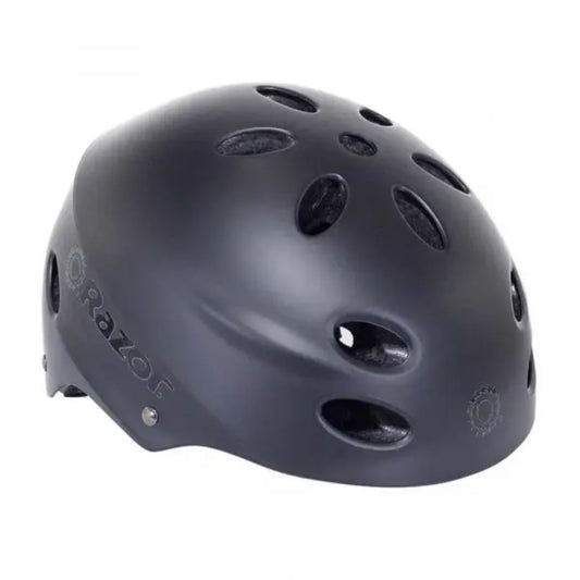 RAZOR YOUTH HELMET SATIN BLACK V-17