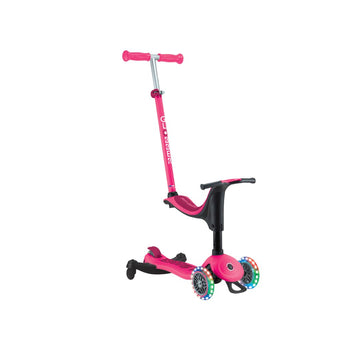 Globber Go Up Sporty 360 Scooter - Fuchsia