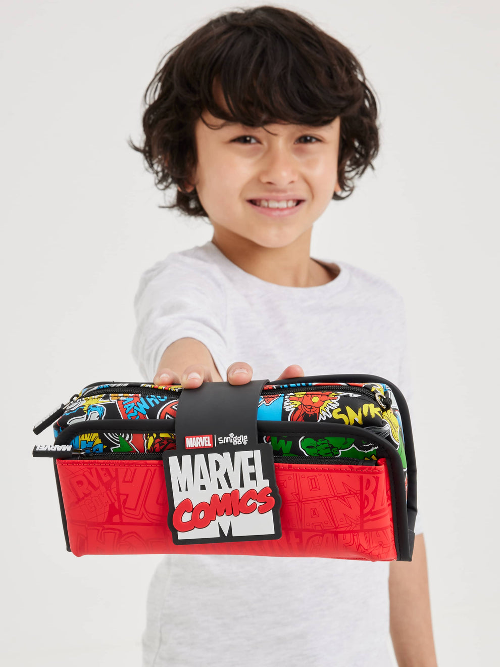 Smiggle Marvel Utility Pencil Case