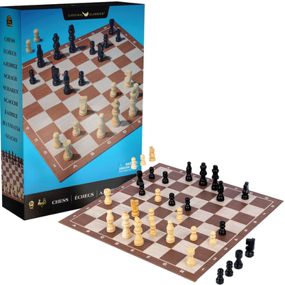 Wooden chess Classic board game