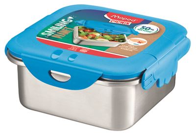 Stainless Steel Lunch Box Blue