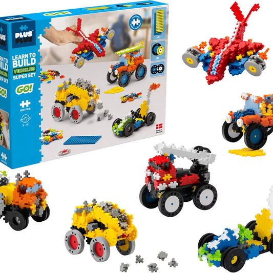 Plus-Plus Go Learn To Build Vehicles Super Set