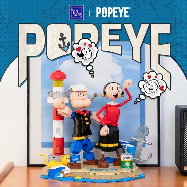 Pantasy Popeye the Sailor Popeye & Olive Oyl Figure Set