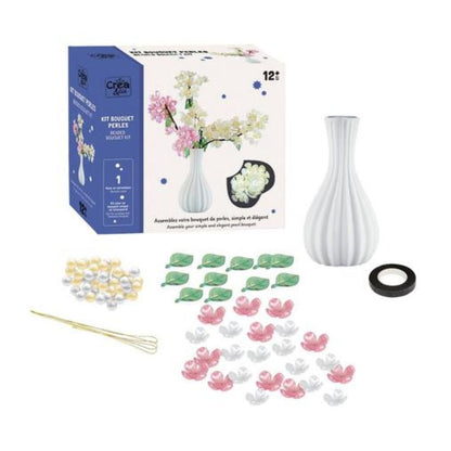 Crea&Cie DIY Beaded Flower Bouquet Kit