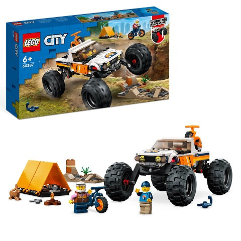 Lego City 4X4 Off-Roader Adventure Playset, 252 Pieces