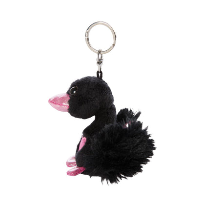 Nici Love Classic Love Swan Black Keyring
