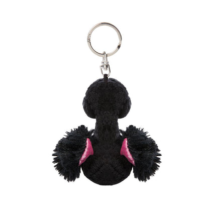Nici Love Classic Love Swan Black Keyring