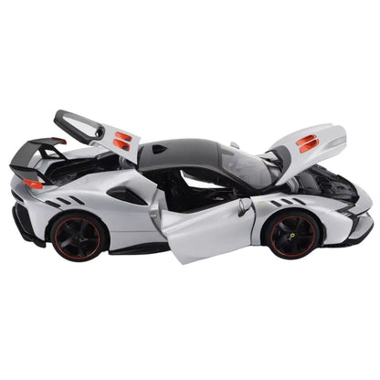 Burago New 2024 1/18 SF90 XX Stradale Alloy Racing Car