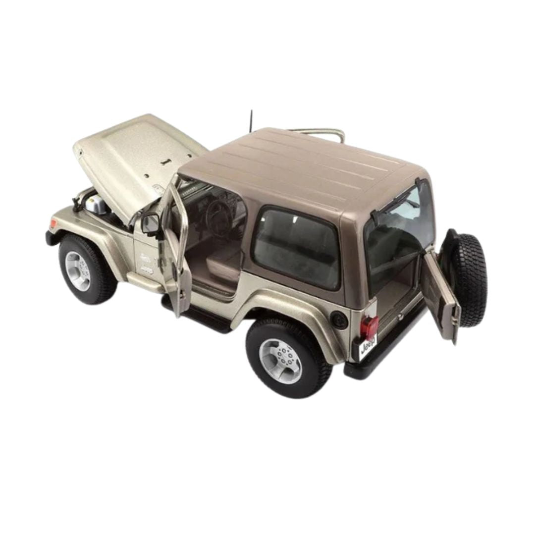 Bburago Jeep Wrangler Sahara Model Car