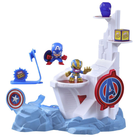 Marvel Stunt Squad Smashin’ Heroes Playset Assorted